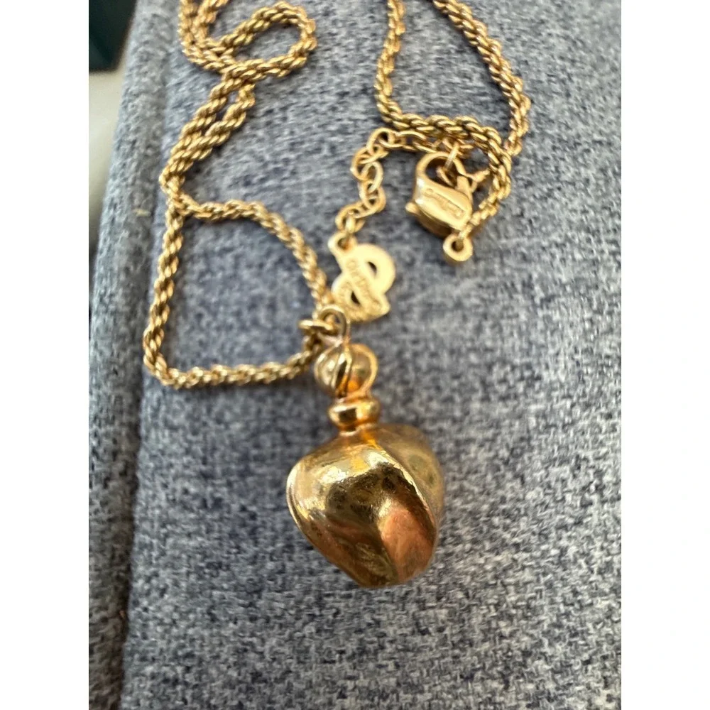 Christian Dior Vintage Gold Tone Rope 16